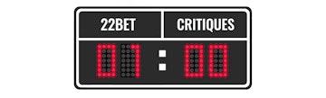 Notre avis sur 22 Bet Suisse score 1 0