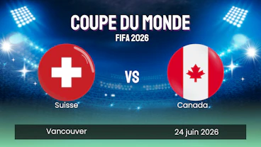 Suisse canada coupe du monde 2026