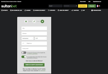 Sultanbet en CHF